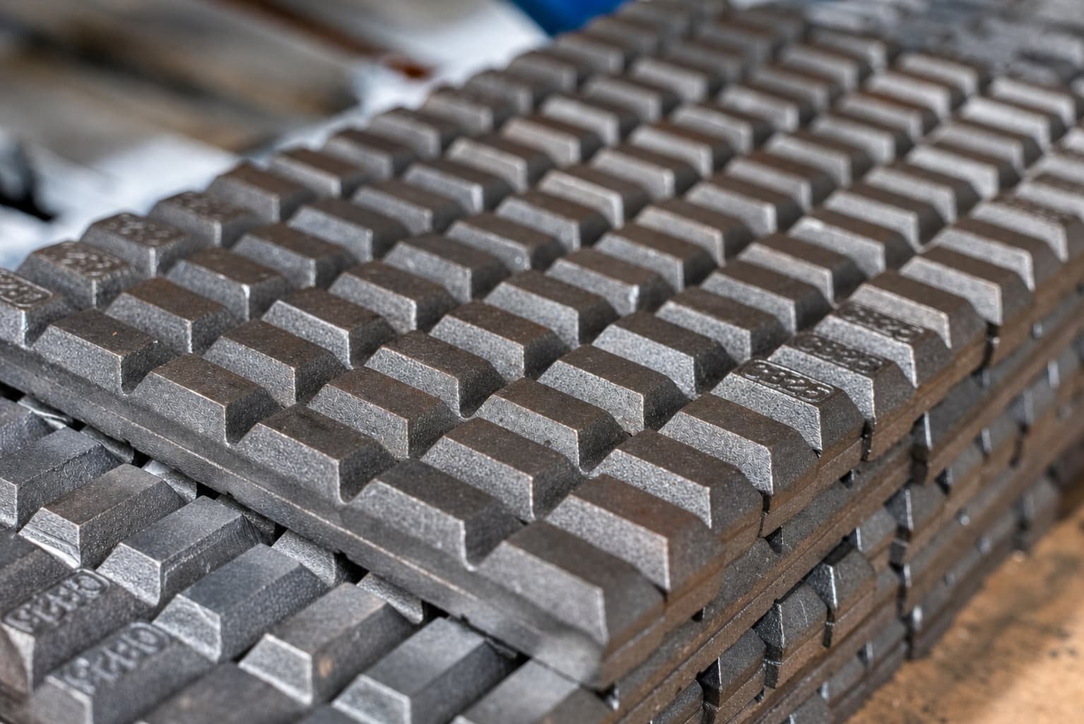 Componentes modulares antidesgaste